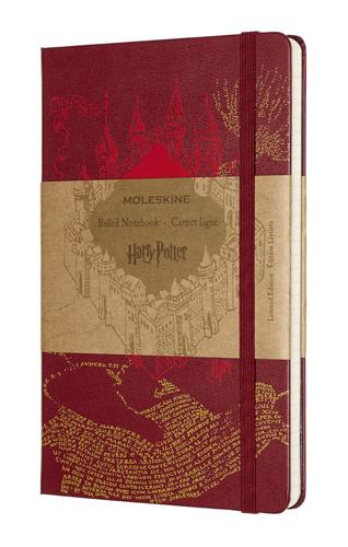 Moleskine Harry Potter Limited Edition Notebook - Marauder's Map - Large Ruled