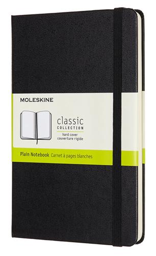Moleskine Classic - Black / Medium / Hard Cover / Plain