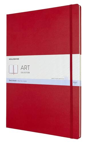 A3 ART SKETCHBOOK RED