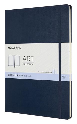 Moleskine Art - Sketchbook - A4 / 165gsm / Hard Cover / Sapphire Blue