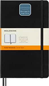 Moleskine Classic Expanded - Black / Large / Hard Cover / Ruled