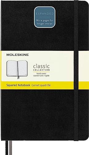 Moleskine Classic Expanded - Black / Large / Hard Cover / Squared