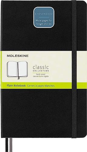 Moleskine Classic Expanded - Black / Large / Hard Cover / Plain