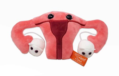 GiantMicrobes Uterus with Egg Cells