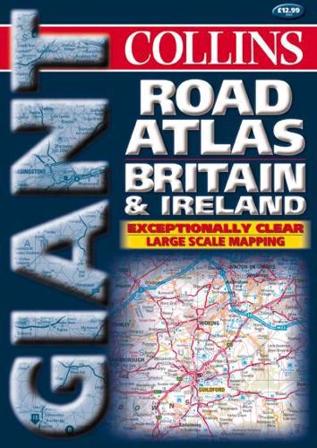 Collins Giant Road Atlas Britain & Ireland