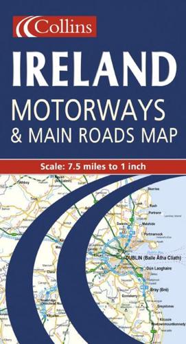 Motorways and Main Roads Map Ireland