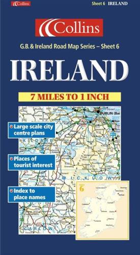 Road Map Great Britain and Ireland