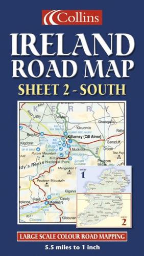 Ireland Road Map. Sheet 2 South
