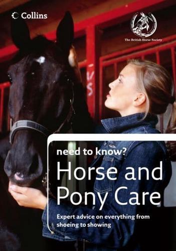 Horse & Pony Care