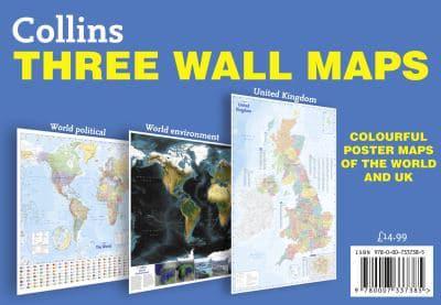 Collins Three Wall Maps