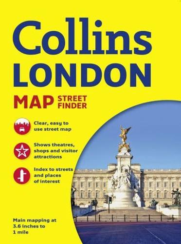 Collins London Streetfinder Map