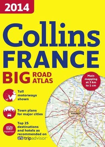 2014 Collins France Big Road Atlas