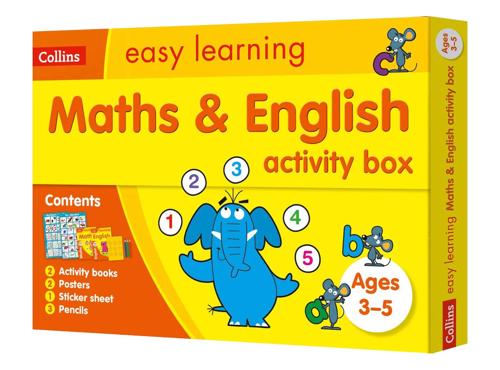 Maths and English Activity Box Ages 3-5