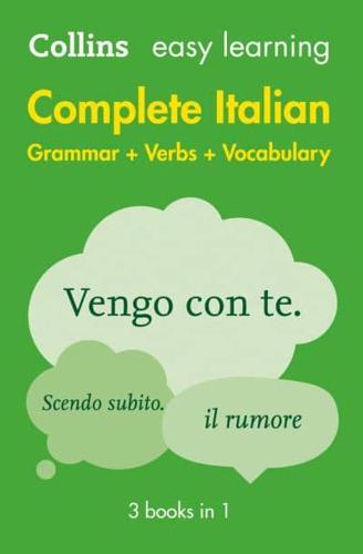 Collins Easy Learning Complete Italian