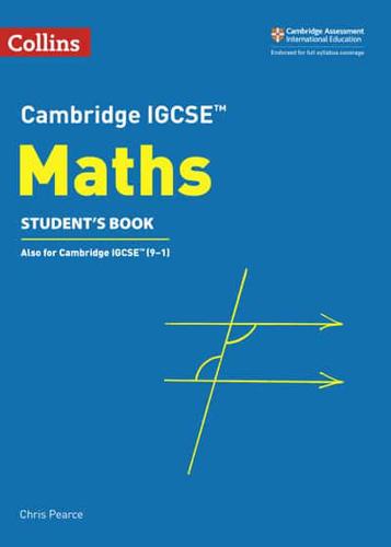 Cambridge IGCSE+ Maths. Student's Book