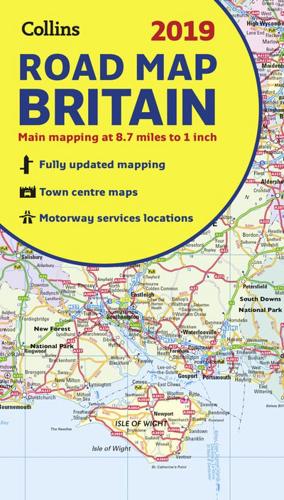 2019 Collins Map of Britain