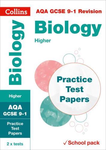 AQA GCSE Biology Higher Practice Test Papers