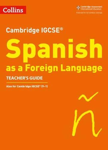 Cambridge IGCSE Spanish. Teacher's Guide