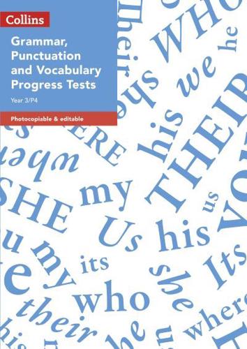 Year 3 Half Termly Progress Tests in Grammar, Punctuation and Vocabulary
