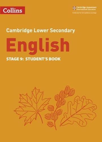 Cambridge Lower Secondary English. Stage 9 Student's Book