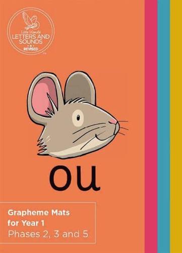 Grapheme Mats for Year 1 (Pack of 10)