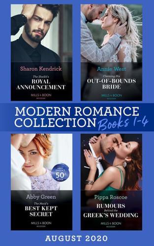 Modern Romance August 2020. Books 1-4