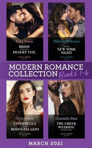 Modern Romance. Books 1-4. March 2021
