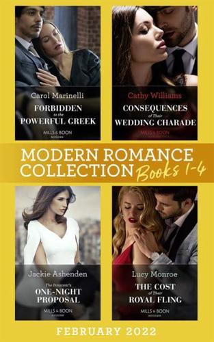 Modern Romance. Books 1-4 February 2022