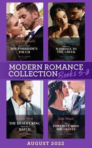 Modern Romance. Books 5-8 August 2022