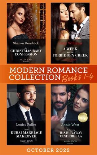 Modern Romance October 2022. Books 1-4