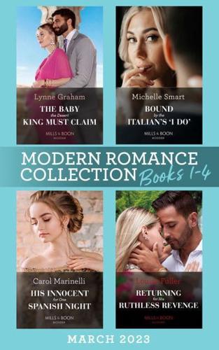 Modern Romance March 2023. Books 1-4