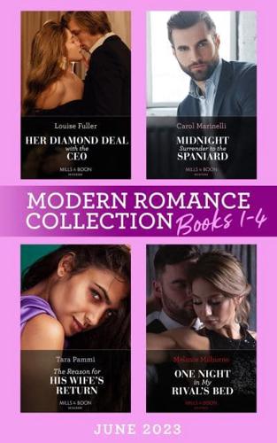 Modern Romance. Books 1-4 June 2023