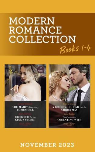 Modern Romance. Books 1-4 November 2023