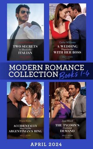 Modern Romance. Books 1-4 April 2024