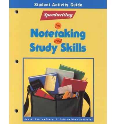 Speedwriting for Notetaking and Study Skills, Student Activity Guide