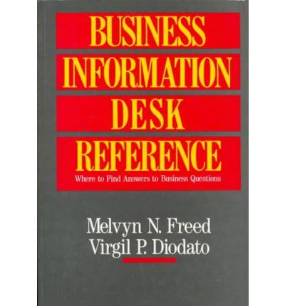Business Information Desk Reference