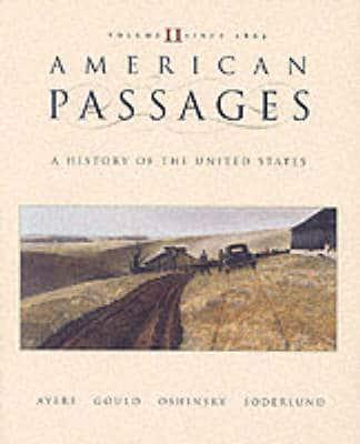 American Passages Vol 2 1863 to Present
