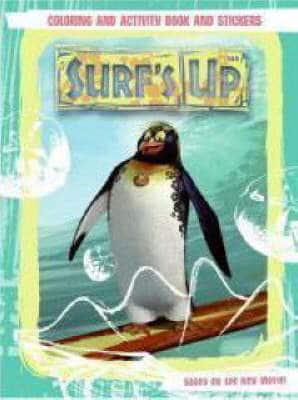 Surf's Up Coloring and Activity Book and Stickers