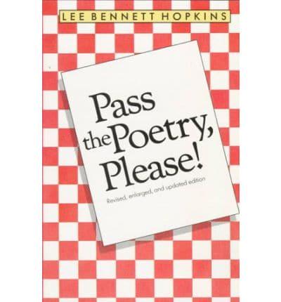 Pass the Poetry, Please!