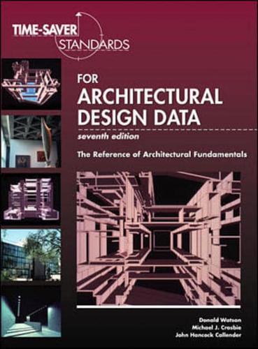 Time-Saver Standards for Architectural Design Data