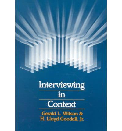 Interviewing in Context
