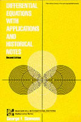 Differential Equations With Applications and Historical Notes