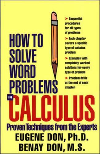 How to Solve Word Problems in Calculus