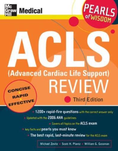 ACLS (Advanced Cardiac Life Support) Review