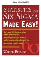 Statistics for Six Sigma Made Easy, Chapter 3