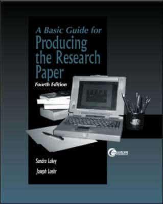 Basic Guide for Producing a Research Paper