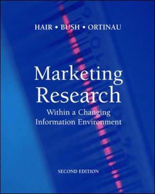 Marketing Research w/Data Disk & SPSS & Forrest's Internet Marketing Intelligence