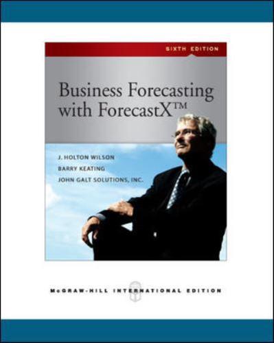 Business Forecasting With ForecastX
