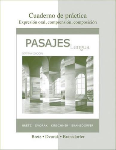 Cuaderno De Práctica to Accompany Pasajes