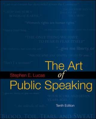 The Art of Public Speaking With Media Ops Setup ISBN Lucas